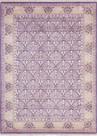 Фиолетовый ковер