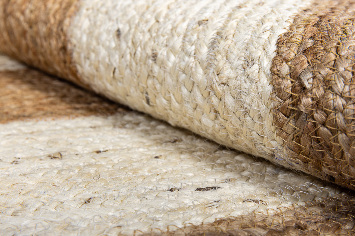 Индийский ковер из джута «JUTE» NAT-CHAMP(Round)
