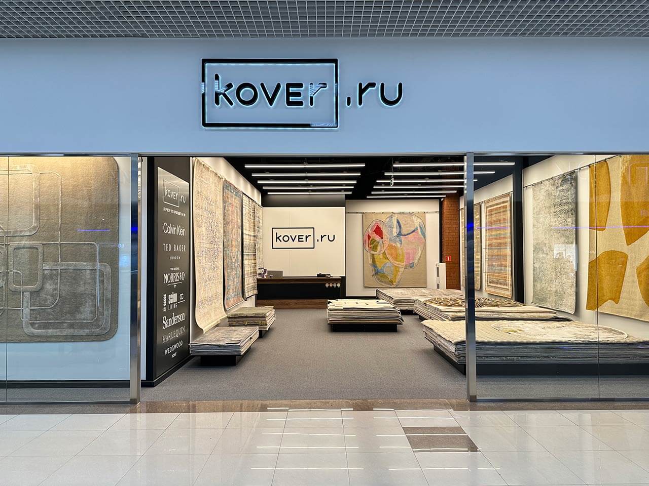 Салон «Kover.ru» в Мегацентре «Красная площадь» 1 этаж