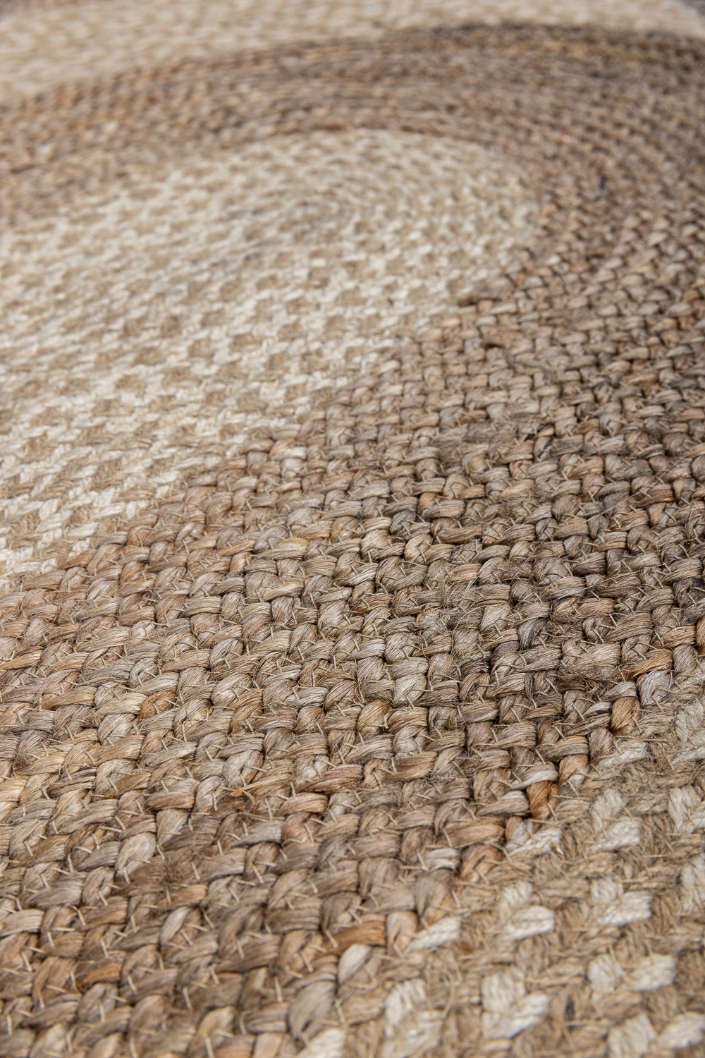 Индийский ковер из джута «JUTE» NAT-BEIGE(Oval)