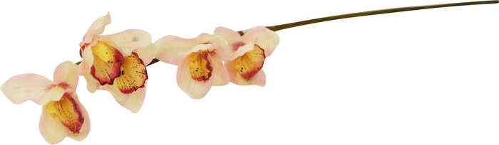 Искусственный цветок "Розовая орхидея"