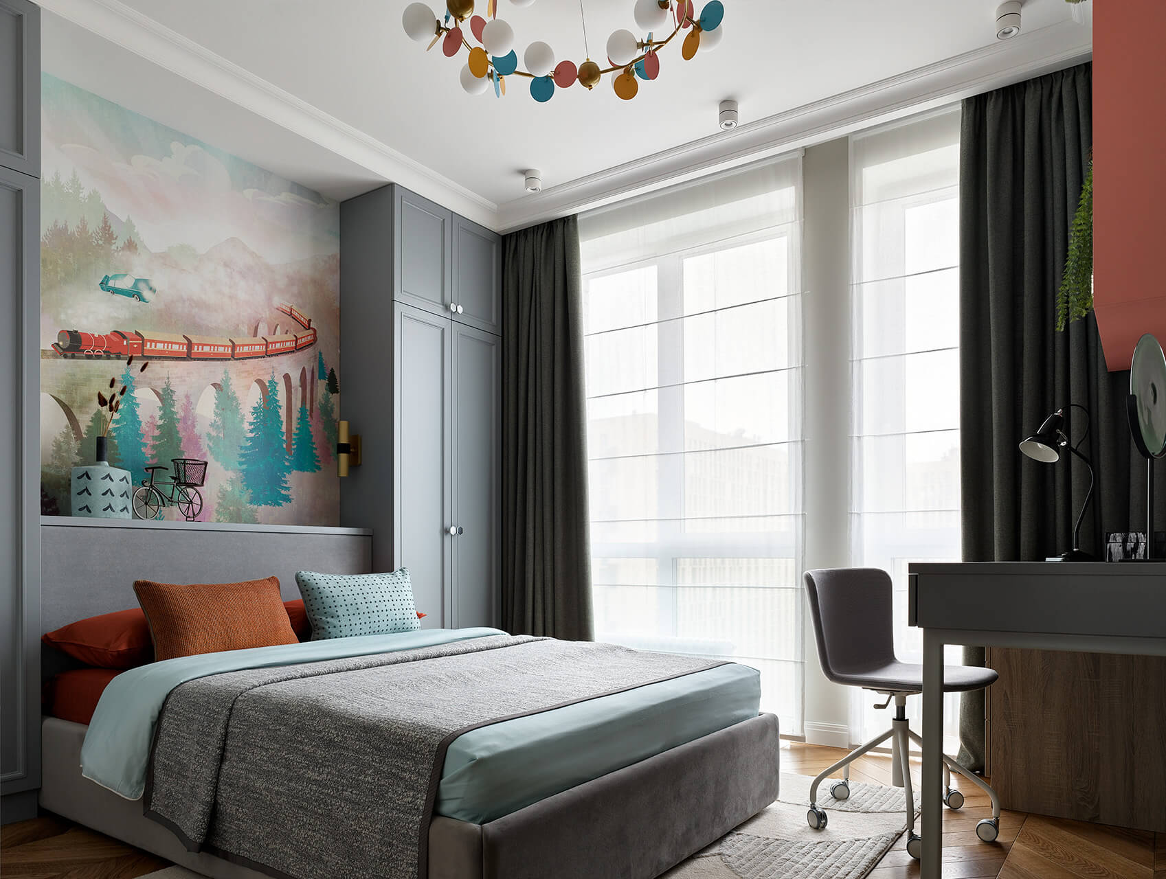 Квартира в стиле современной классики 112 м² в Москве