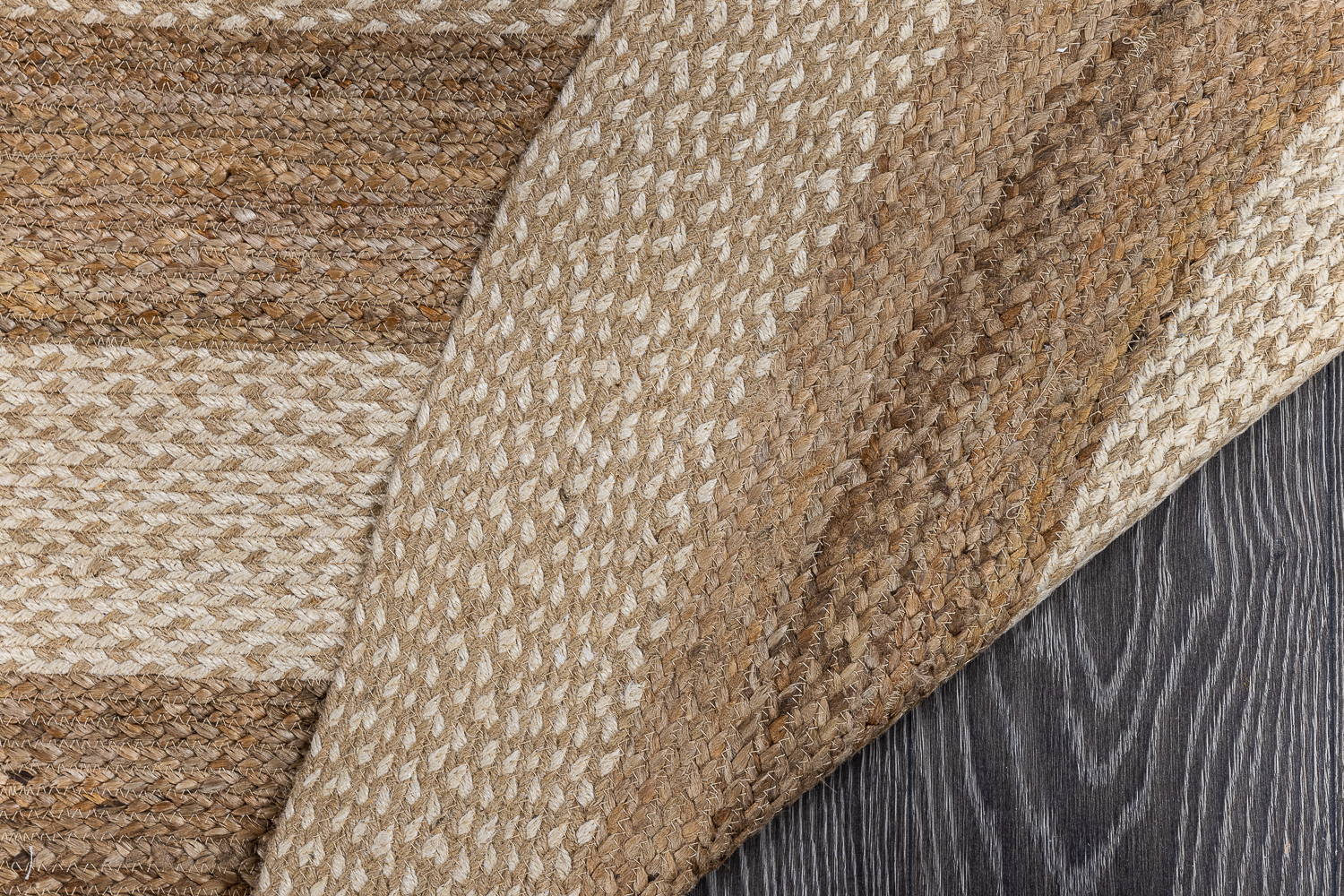 Индийский ковер из джута «JUTE» NAT-BEIGE(Oval)