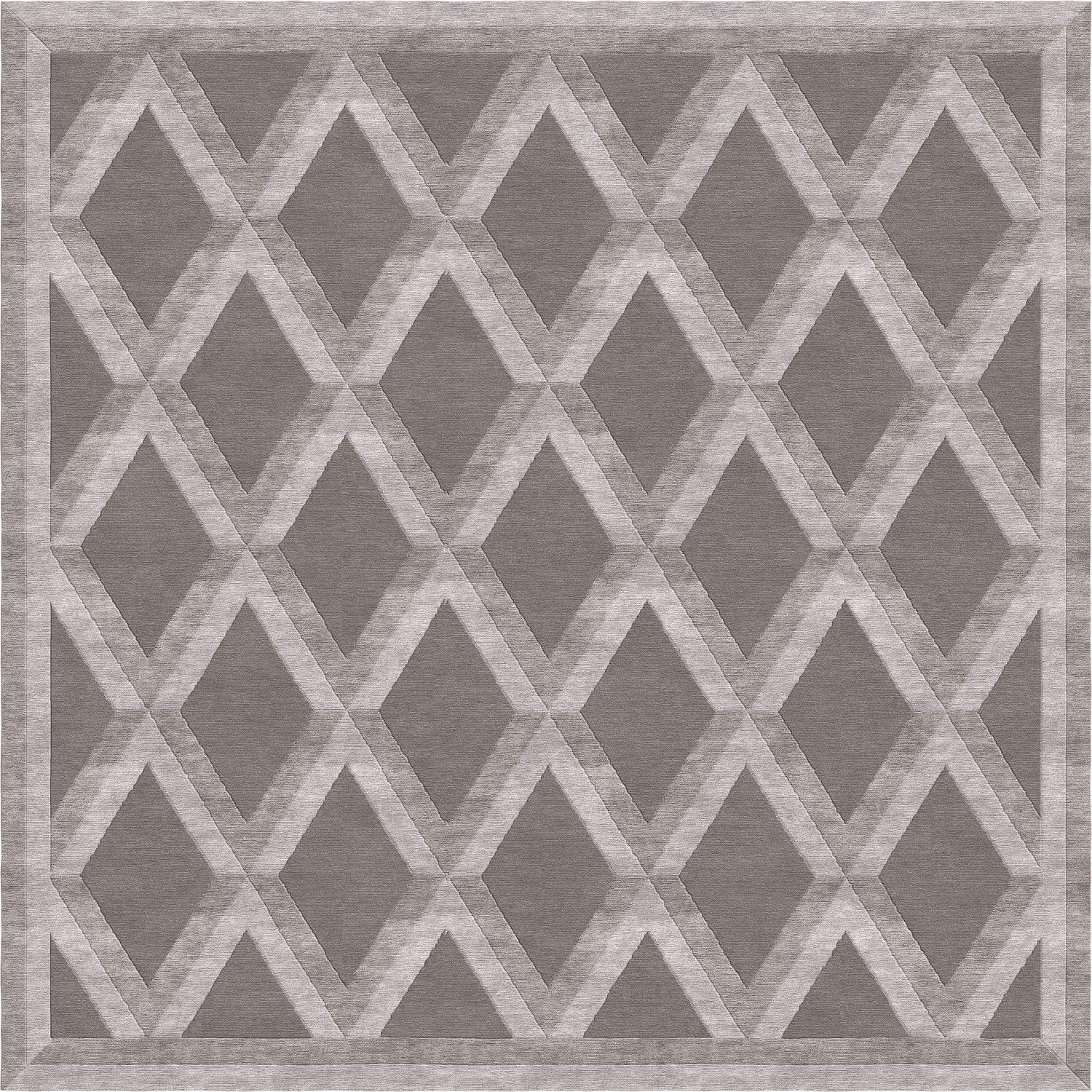 Индийский ковер из арт-шёлка и шерсти «ART DE VIVRE ART DECO» Art Deco Cod.16