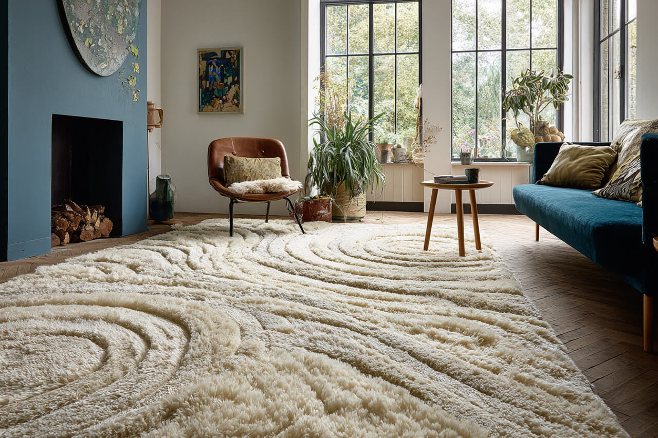 Как выбрать идеальный ковёр с высоким ворсом и ухаживать за ним