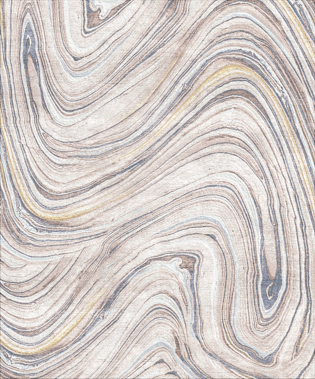 Индийский ковер из арт-шёлка и шерсти «ART DE VIVRE MARBLE» Marble Cod.02