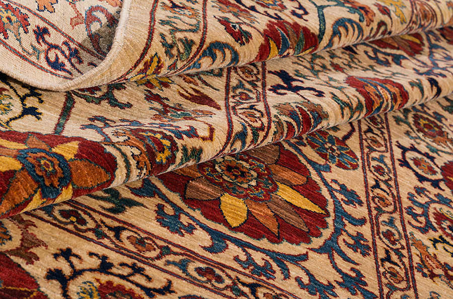 Пакистанский ковёр из шерсти «NAZARA SUZANI» 129806