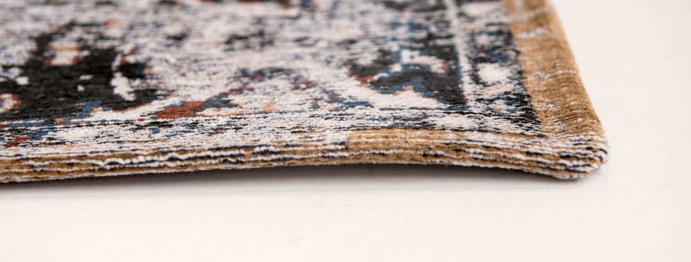 Бельгийский ковер из хлопка «ANTIQUARIAN» 8707-DIVAN-BLUE