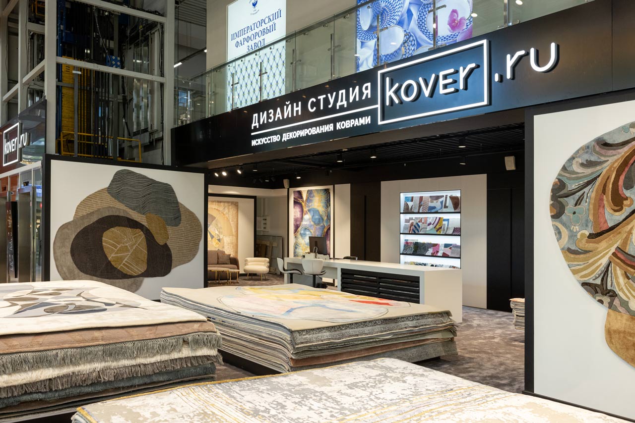Салон «Дизайн Студия | Kover.ru» в Мебельном Центре «Roomer»