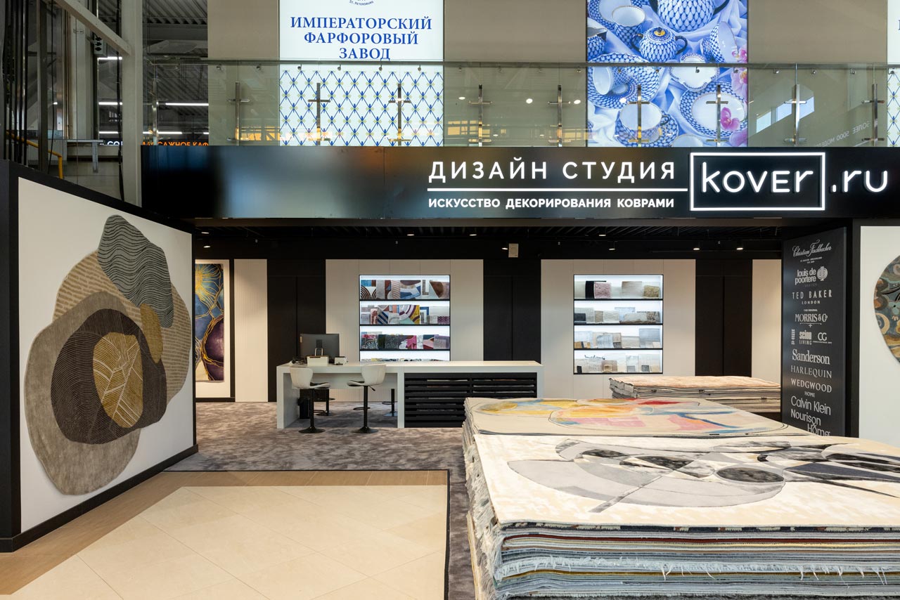 Салон «Дизайн Студия | Kover.ru» в Мебельном Центре «Roomer»