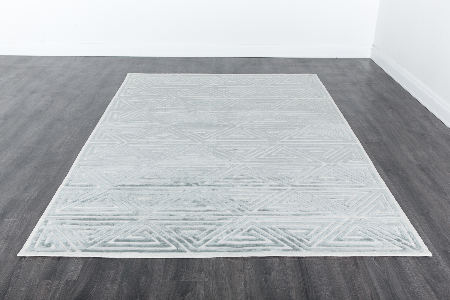 Непальский ковер из шерсти и шёлка «ART DECO RUGS» 147312-35-BLEACH-WHT SM-3