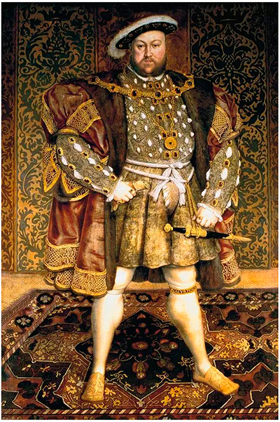 Ганс Гольбейн Младший. Портрет короля Генриха VIII