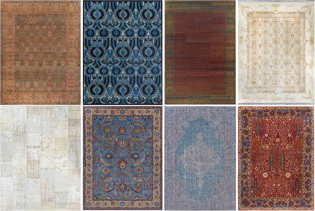 Примеры турецких ковров ручной работы
