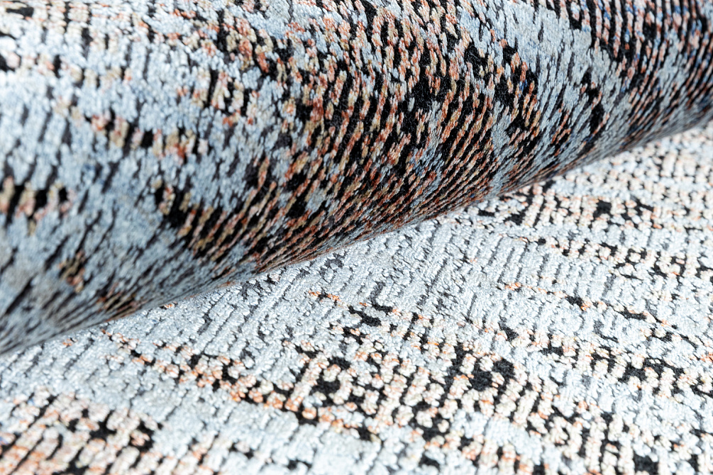 Турецкий ковёр из шёлка и эвкалиптового шёлка «SALVATORE APARTMENT» DH57A-GRE-PIN