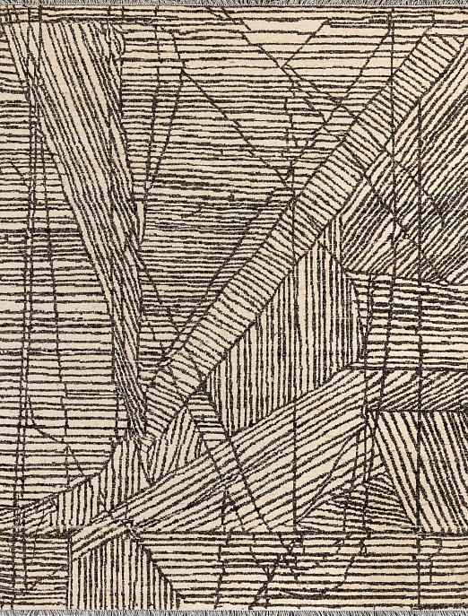 Индийский ковер из шерсти «SORRENTO» CE4610-IVORY-M.BROWN