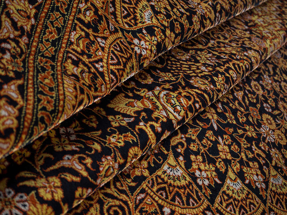 Иранский ковёр из шёлка «QOM» 14-260-IR AHMADI(Round)