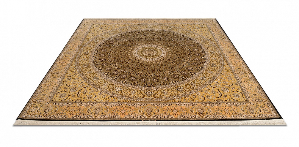 Иранский ковер из шерсти и шёлка «ISFAHAN IR» 14-305-IR