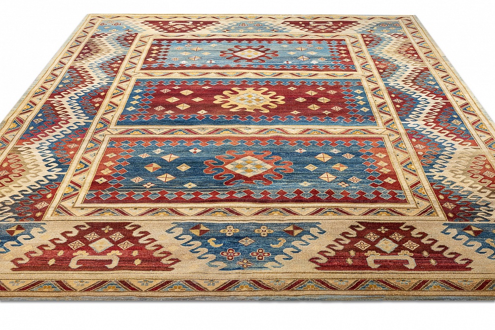 Индийский ковер из шерсти «ETHNIC VINTAGE» A323-MIX-MIX(272x370)