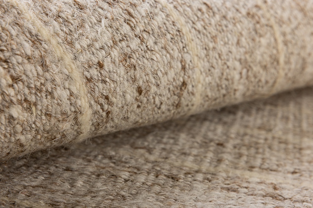 Индийский ковер из льна и шерсти «LINEN TOUCH» LT.BROWN