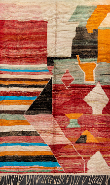 Марокканский ковёр из шерсти