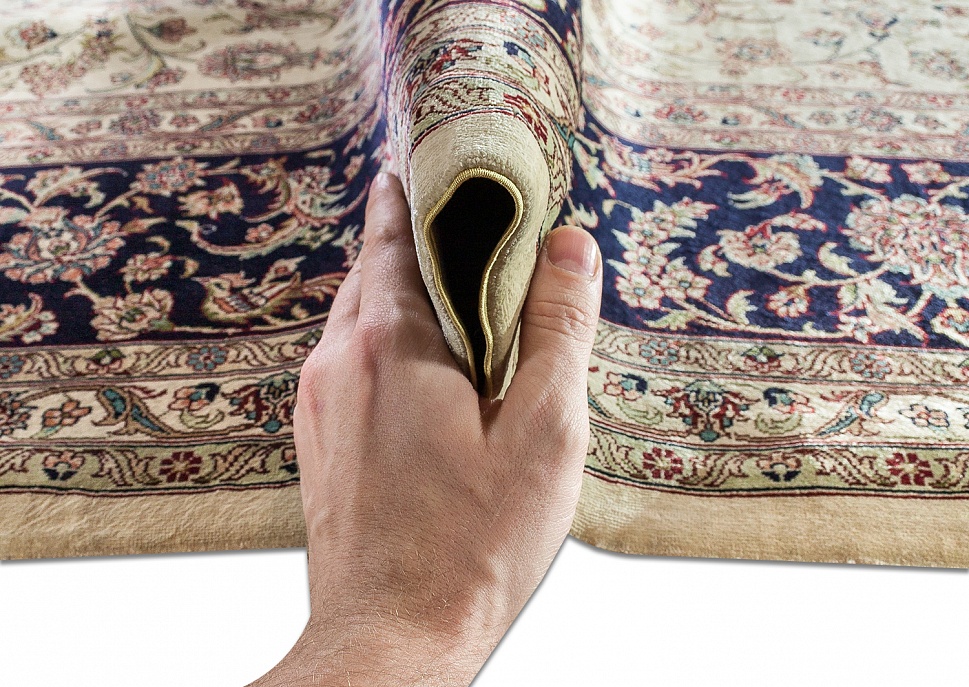 Китайский ковер из шёлка «70 RADJ» CX01003B-IVR