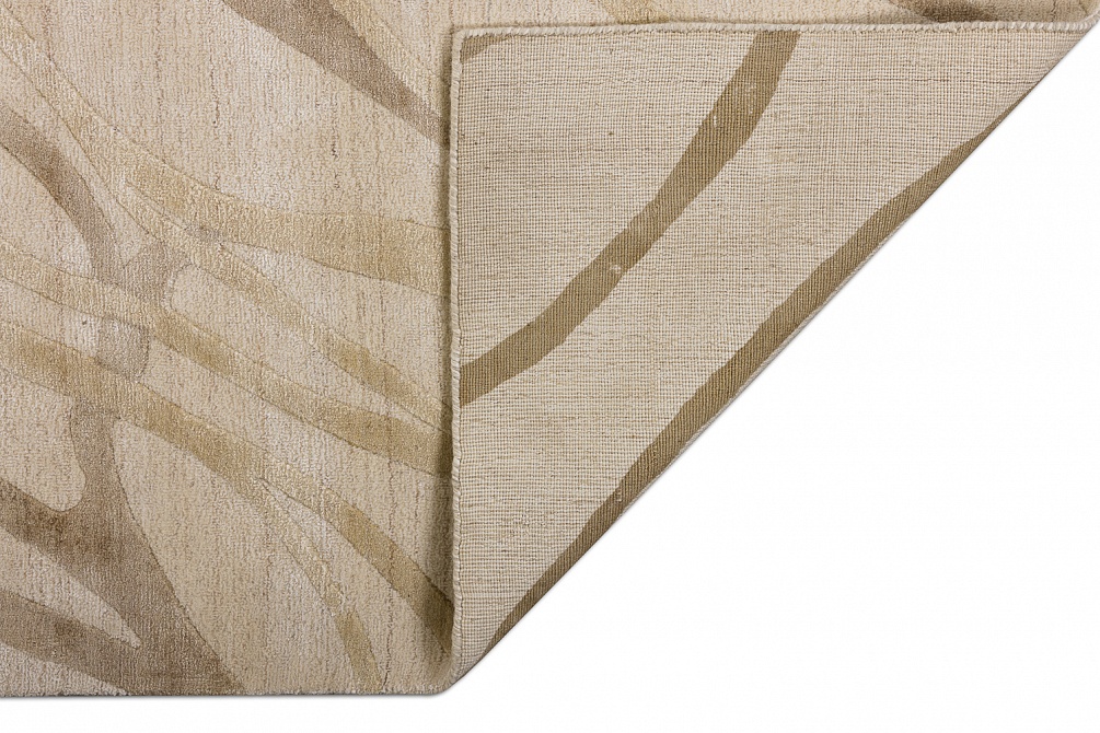Индийский ковер из арт-шёлка и шерсти «EVEREST» 2023314-ANTIQUE BEIGE