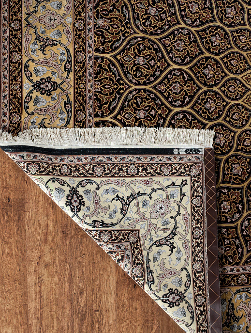Иранский ковер из шерсти и шёлка «ISFAHAN IR» 14-304-IR