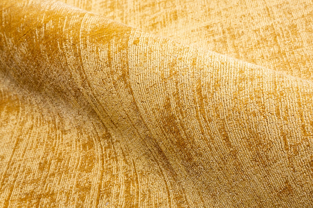 Индийский ковер из арт-шёлка «CROSS SPEСIAL» F130-YEL