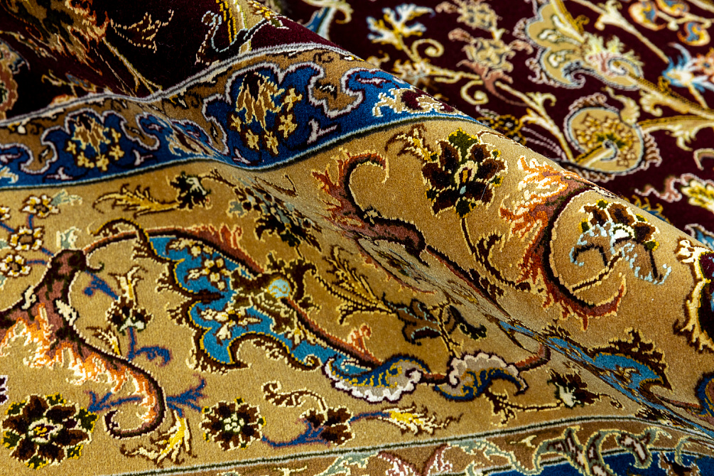 Иранский ковер из шерсти и шёлка «TABRIZ SHIRFAR» 14-282-IR