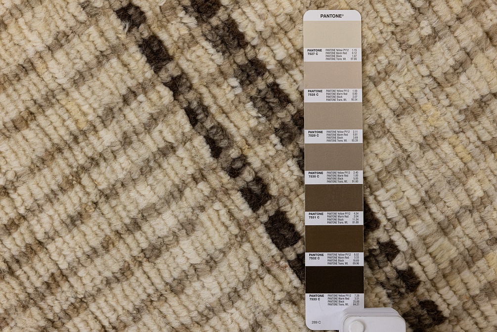 Индийский ковер из шерсти и хлопка «SORRENTO» RE1339-N.WHITE-CLAY 10