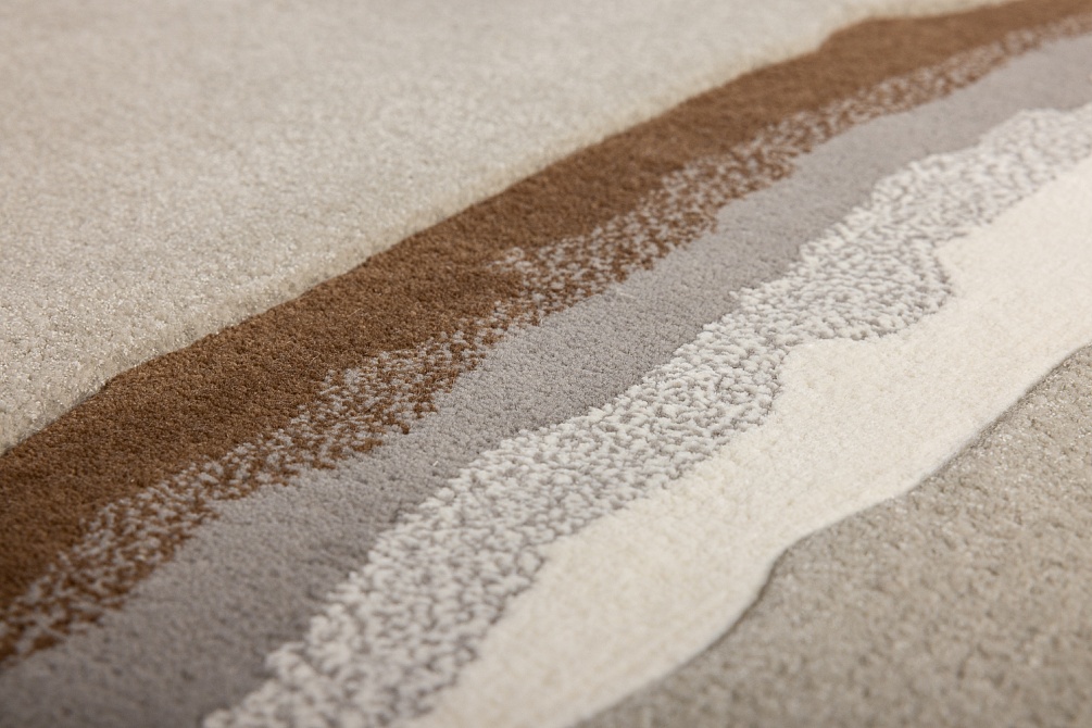 Китайский ковер из бамбукового шёлка и шерсти «RIVIERA» SHORE-2