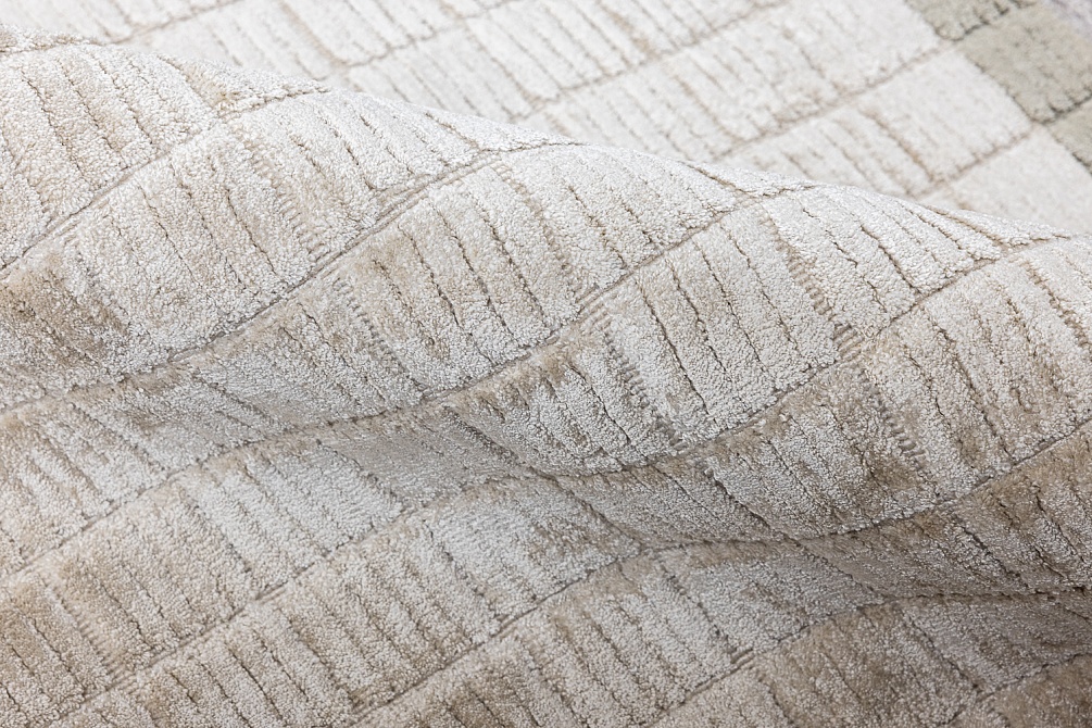 Индийский ковер из арт-шёлка и шерсти «ORITO» KAN01-PALICAN