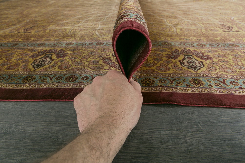 Иранский ковёр из шёлка «QOM» 7947-IR