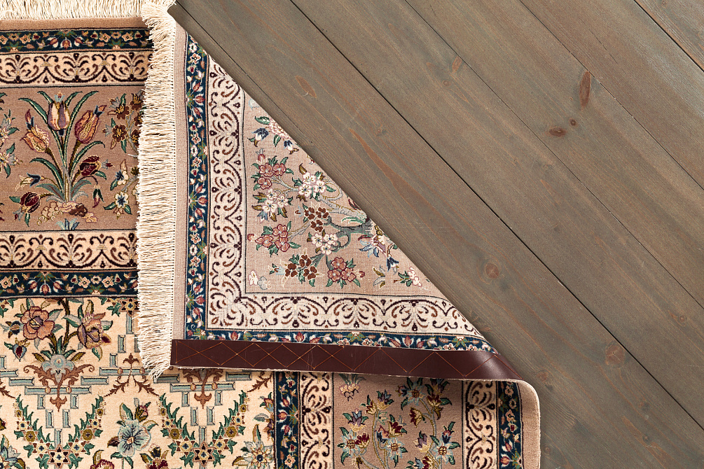 Иранский ковёр из шерсти и шёлка «ISFAHAN IR» 10-461-IR