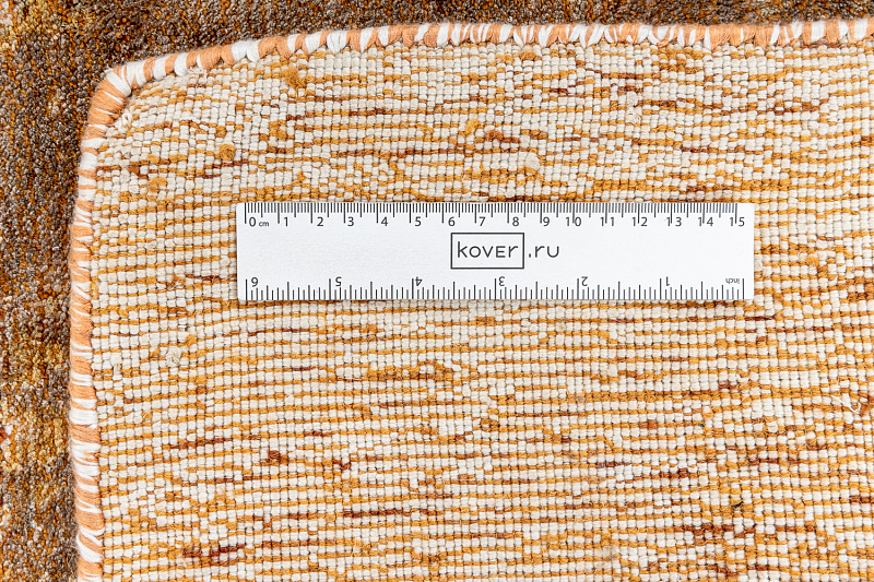Индийский ковёр из шерсти и эвкалиптового шёлка