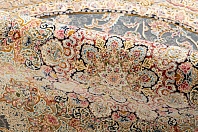 Иранский ковер из полиэфирного шёлка и акрила «ARMAN» AISAN-DBLU(Round) 3