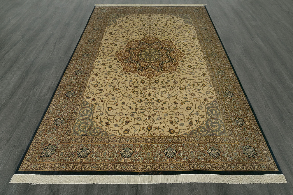 Иранский ковёр из шёлка «QOM» 6507-Noori-IR
