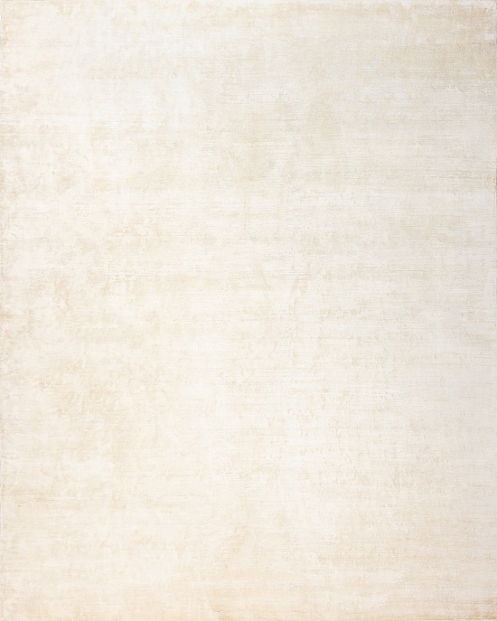 Индийский ковер из шёлка «BLANC DE BLANCS» PLAIN-WHITE