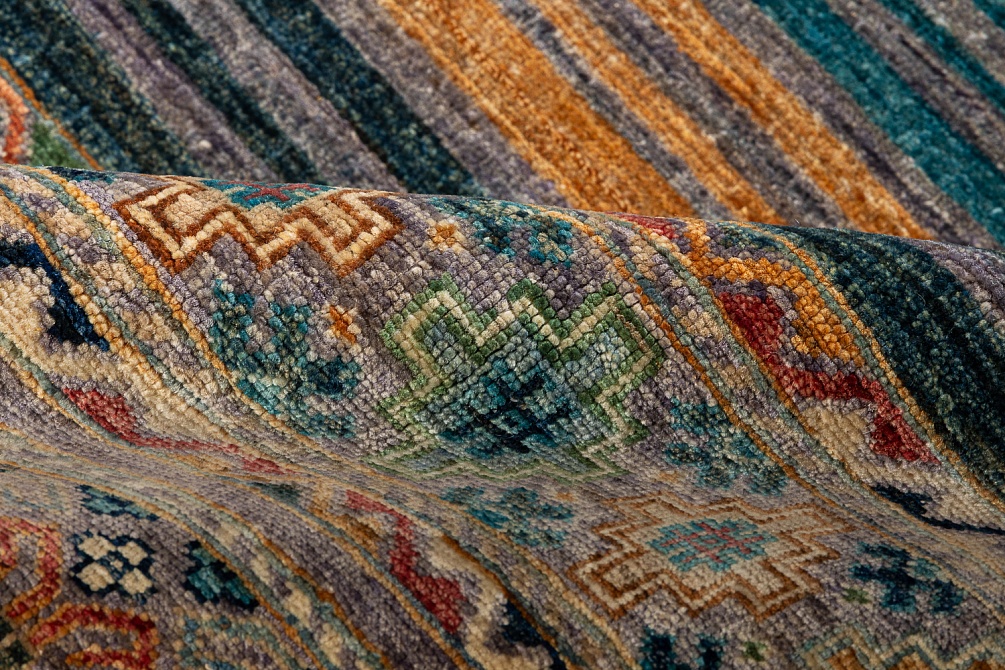 Пакистанский ковер из шерсти «SHAWL KANDI» MULTY-MULTY(167x240)