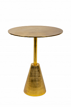 Приставной столик Nickel M gold
