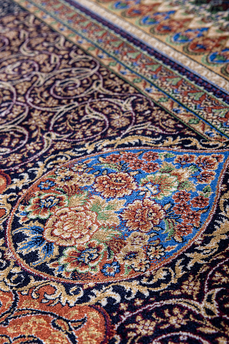 Иранский ковёр из шёлка и модала «QUM COLLECTION» 239-C