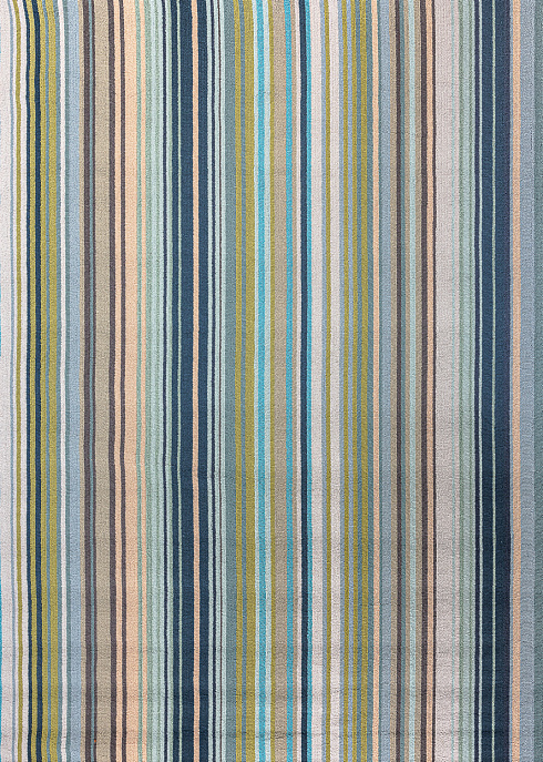 Китайский ковер из полиэстера «HARLEQUIN OUTDOOR» Spectro Stripes Marine Rust 442108