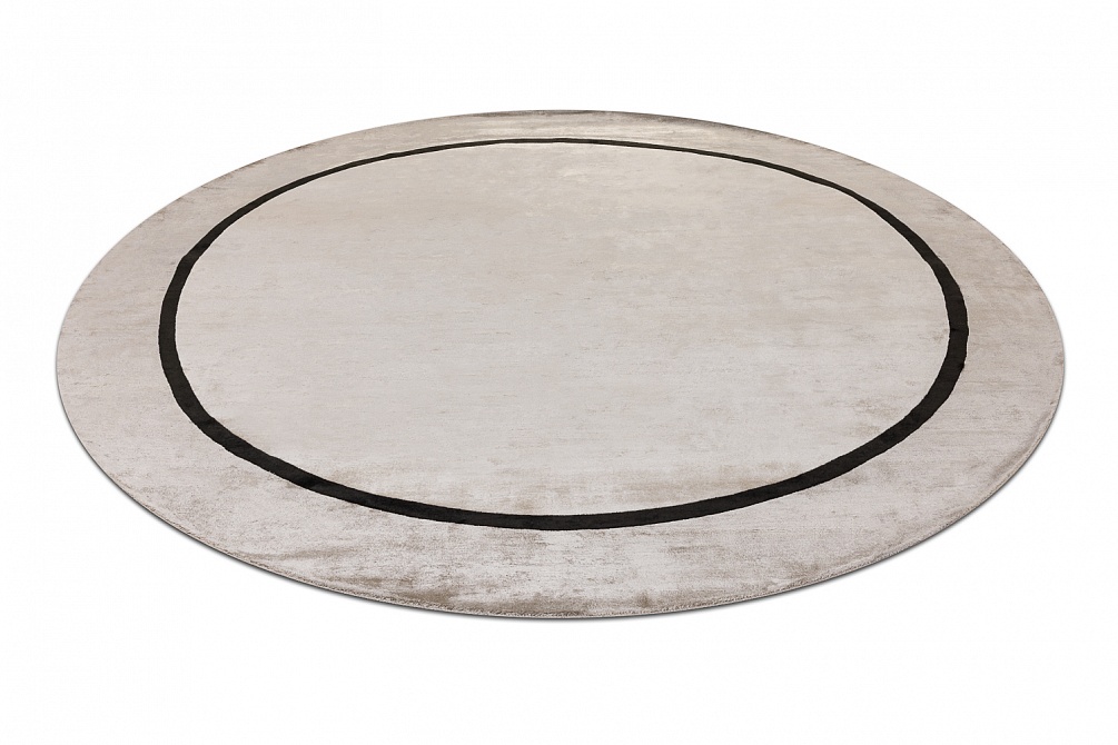 Индийский ковер из шёлка «SILK BORDER» V9-MLT(Round)