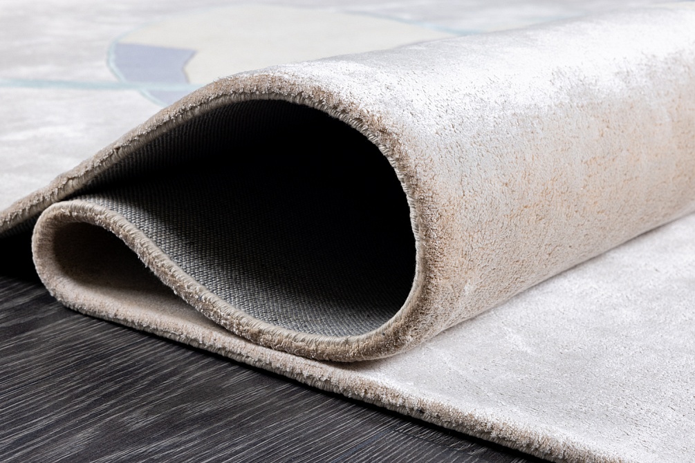 Индийский ковер из шерсти и арт-шёлка «Art de Vivre by DETALI» design Ksenia Skorogod «FREEDOM»