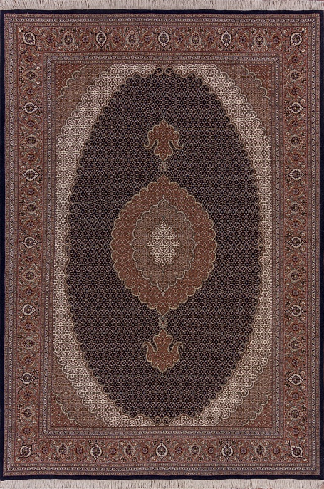 Иранский ковер из шерсти и шёлка «TABRIZ MAHI» 13-37-IR 1