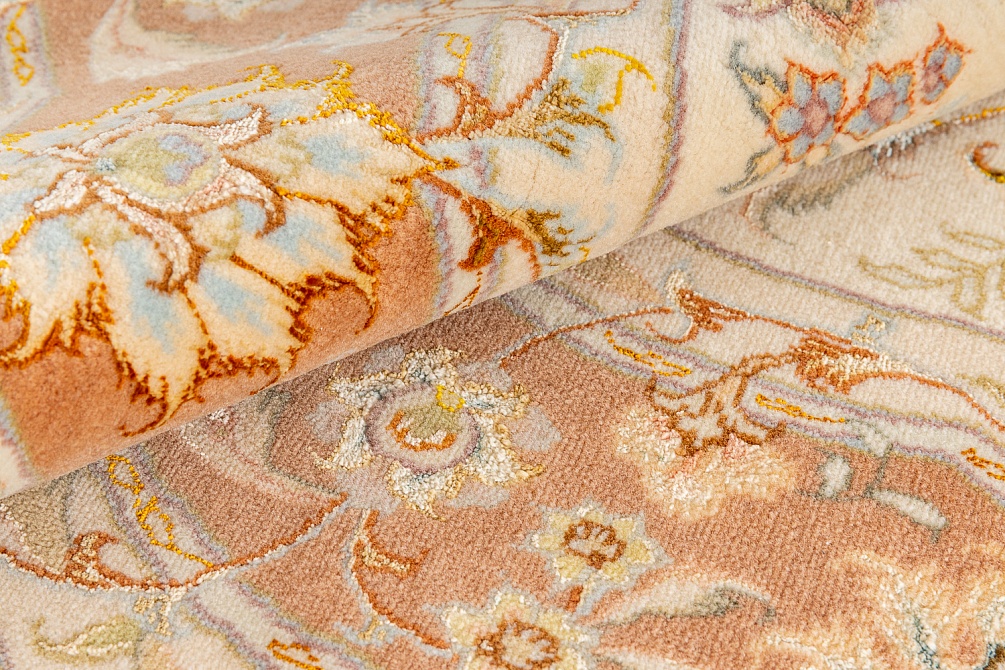 Иранский ковер из шерсти и шёлка «TABRIZ IR» 9-701-IR(Round) 3