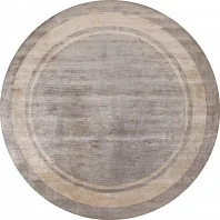 Индийский ковер из шёлка «SILK BORDER» V6-MLT(Round) 1