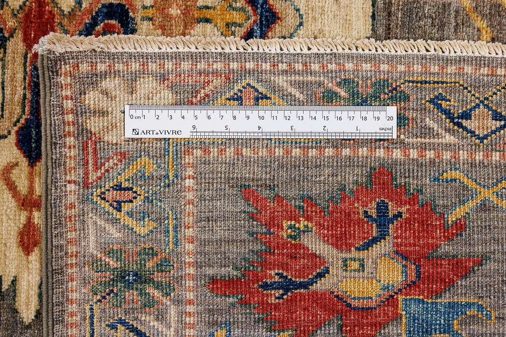 Пакистанский ковер из шерсти «KAZAK ROYAL» 252932-BROWN-BROWN 9