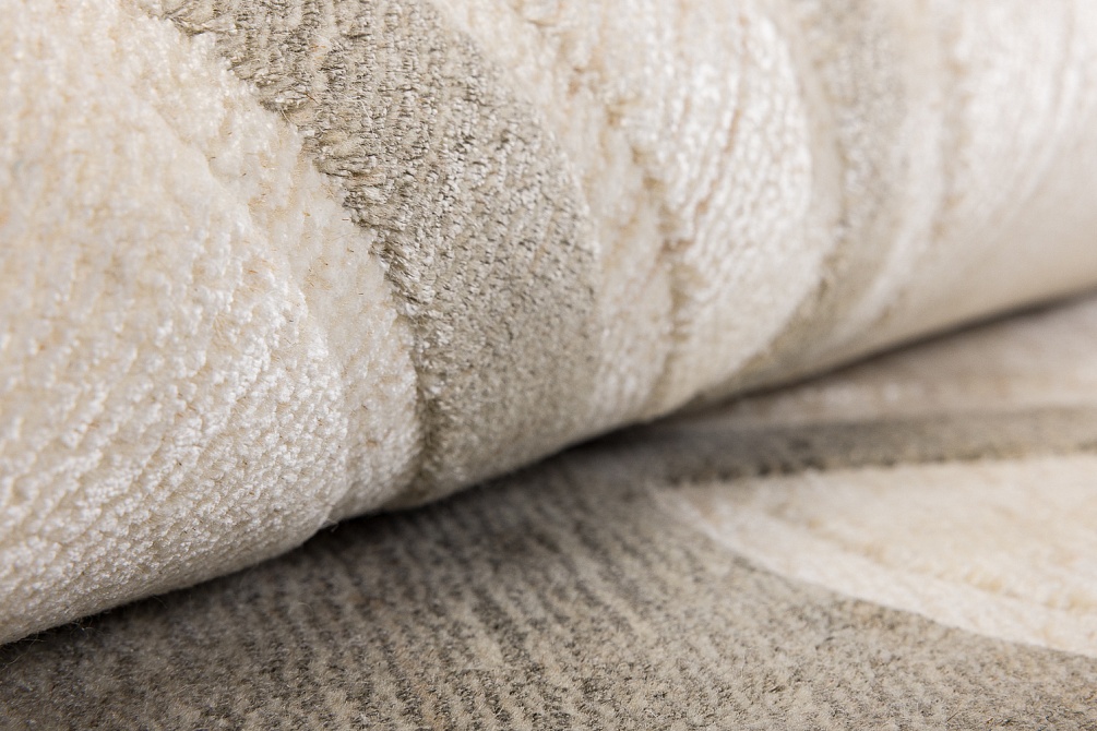 Индийский ковер из арт-шёлка и шерсти «EVEREST» 2023308-MOUSE