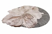 Индийский ковер из шерсти и эвкалиптового шёлка «VELVET MIRAGE» DAHLIA TAUPE 2